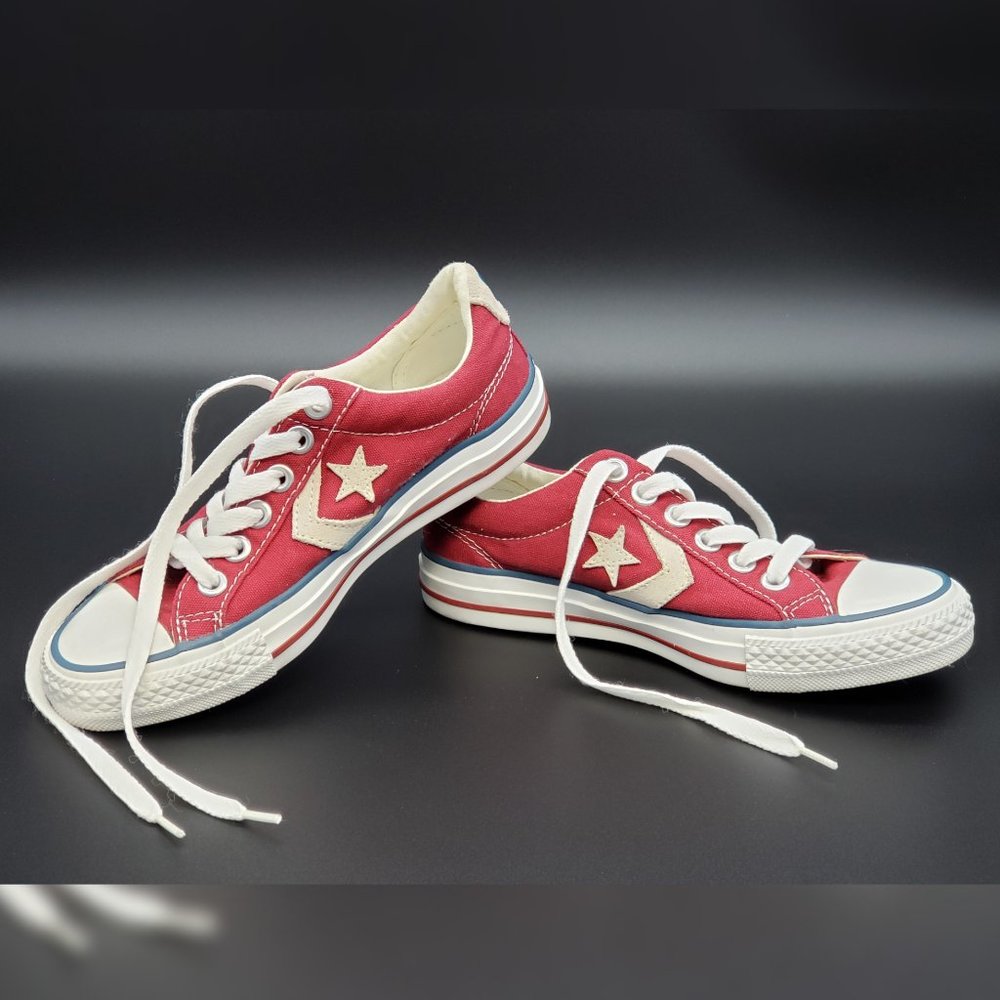 Converse Star Player Ox Red / White Ankle-High